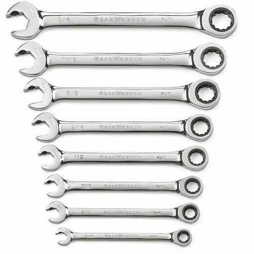 [TPB569] 72-Tooth 12 Point Ratcheting SAE Wrench Set (TPB569)