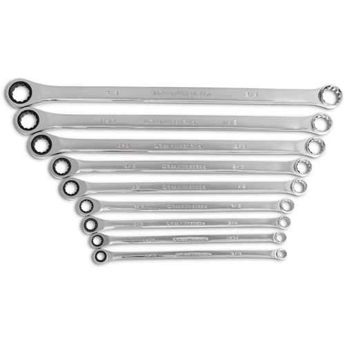 [TPB648] 72-Tooth 12 Point XL GearBox™ Double Box SAE Wrench Set (TPB648)