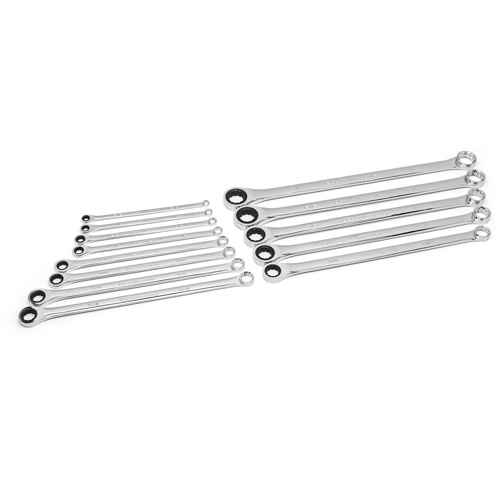[TPB649] 72-Tooth 12 Point XL GearBox™ Double Box SAE Wrench Set (TPB649)