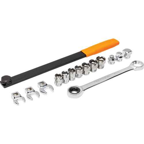 [TRB614] Ensemble d'outils à rochet avec ceinture serpentine 15 mcx (TRB614)