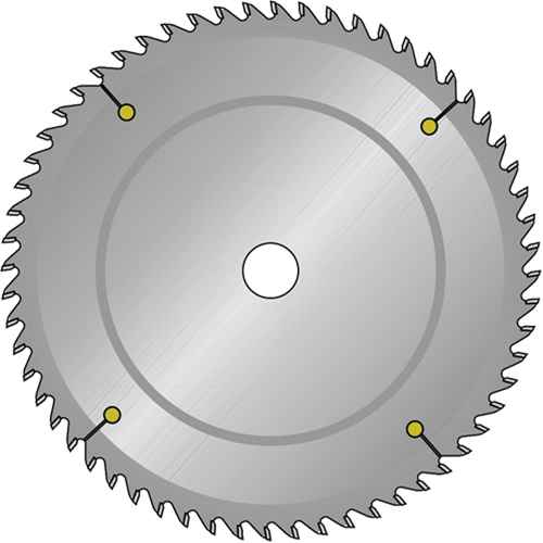 [TRW248] TCS Industrial Saw Blades - Triple Chip Saw Blade (TRW248)