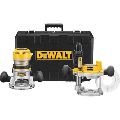 [TSW624] Fixed Base & Plunge Router Combo Kit (TSW624)