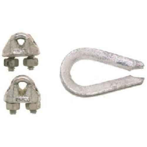 [TTB081] Wire Rope Clips with Thimble Set (TTB081)