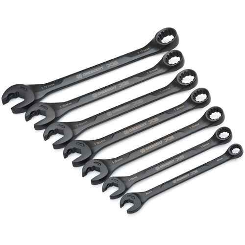 X6™ Black Oxide Spline Ratcheting Wrench Set (TTB144)