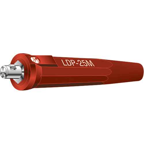 CONNECTEUR MACH TYP DINSE LDP25M ROUGE (TTT978)