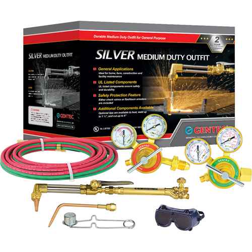[TTV021] Silver Medium-Duty Welding & Cutting Outfits (TTV021)