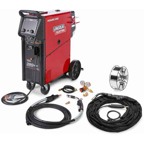 Machine à souder à gâchette avant pour aluminium One-Pak(MD) POWER MIG(MD) 360MP pour remorque et fabrication générale (TTV787)