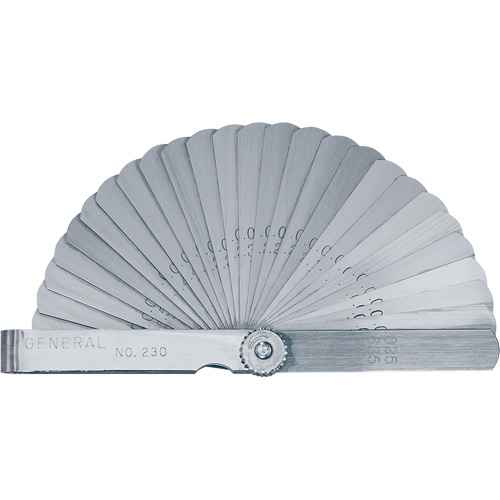 [TV139] Jauge d'épaisseur à feuilles droites (TV139)