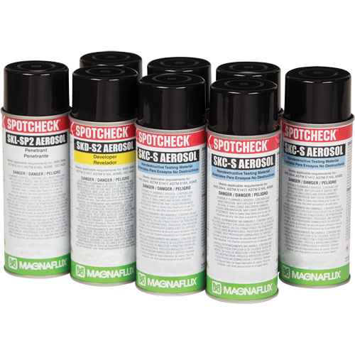 [TV587] Solvent Removable Visible Penetrant Testing Kits (TV587)