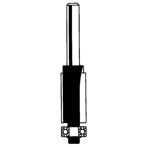 [TW508] MECHE,TOUPIE,1/2"DIA X 27/8"PASSE AFL.COUSSINET (TW508)