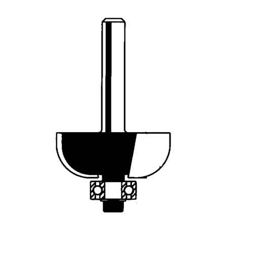 [TW564] Freud Router Bit - Cove Bit (TW564)