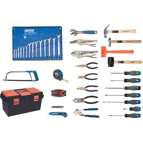 [TYP012] Deluxe Tool Set with Plastic Tool Box (TYP012)