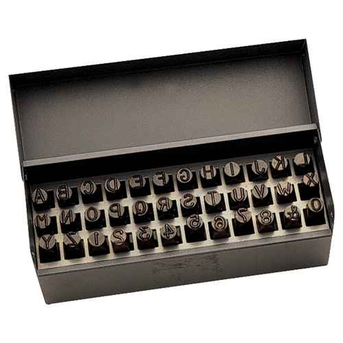 [TYP566] Letter & Number Hand Stamp Set (TYP566)