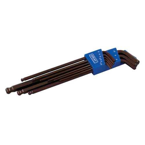 [TYQ018] Extra Long Arm Ball Hex Key Set (TYQ018)