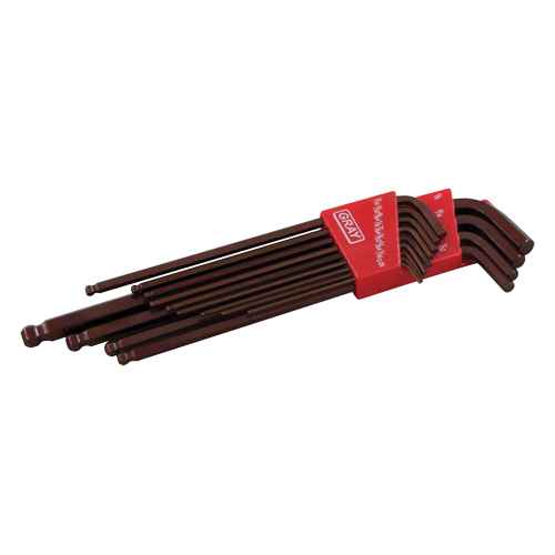 [TYQ020] Extra Long Arm Ball Hex Key Set (TYQ020)