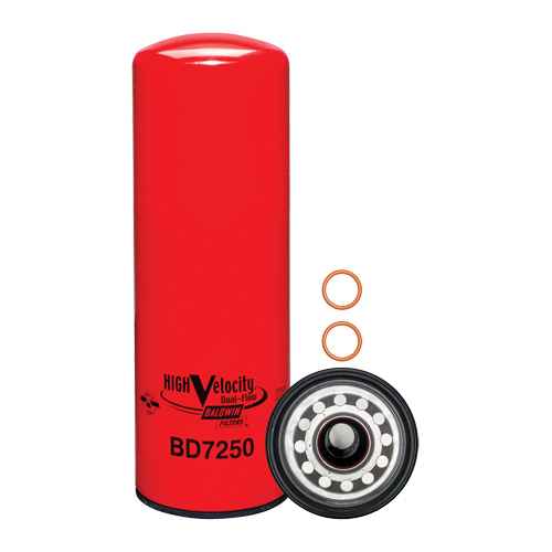 [TYS498] BD7250 Filtre à lubrifiant à double courant à visser haute vitesse (TYS498)