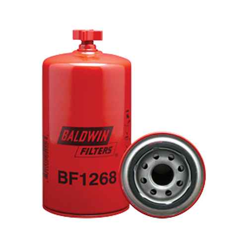 [TYS538] BF1268 Filtre à carburant séparateur d'eau à visser pour la conduite d'aspiration avec drain (TYS538)