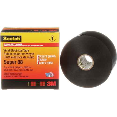 [UAE335] Ruban isolant Super 88 de calibre professionnel Scotch(MD) (UAE335)