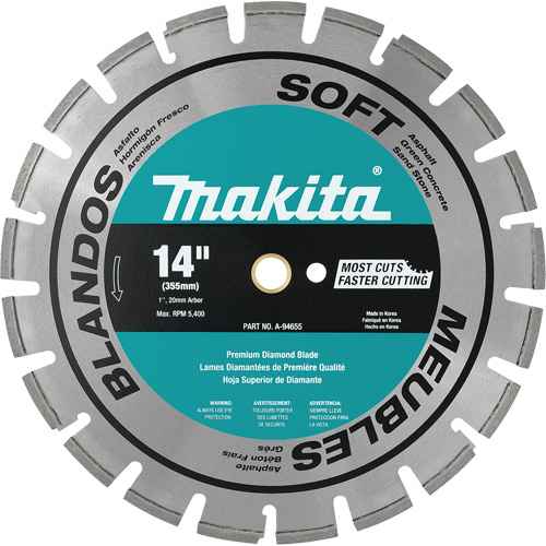 [UAE992] Soft Material Segmented Diamond Blade (UAE992)