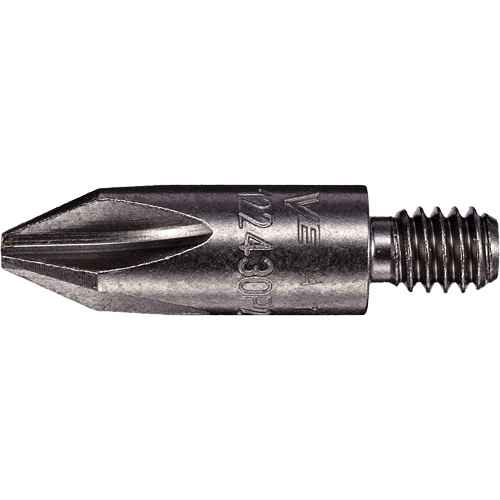 [UAH045] Embout cruciforme fileté 12-24 extra dur (UAH045)