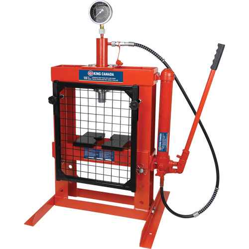 Hydraulic Shop Press with Grid Guard (UAI716)
