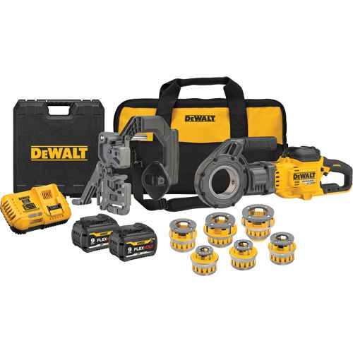 [UAJ169] FlexVolt® Max* Cordless Pipe Threader Kit with Dieheads (UAJ169)