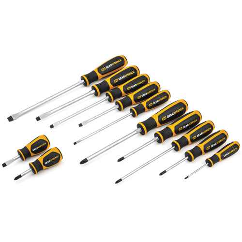 [UAK243] Phillips®/Slotted Dual Material Screwdriver Set (UAK243)