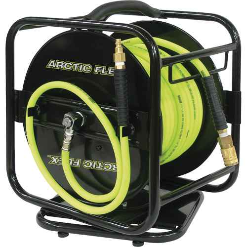 [UAK415] Manual Hose Reel with Hybrid Polymer Air Hose (UAK415)