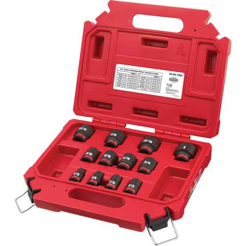 [UAK800] Jeu de douilles SAE à 6 pans Shockwave(MC) Impact Duty(MC) (UAK800)