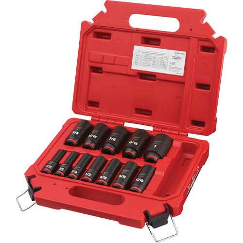 [UAK801] Jeu de douilles SAE à 6 pans Shockwave(MC) Impact Duty(MC) (UAK801)