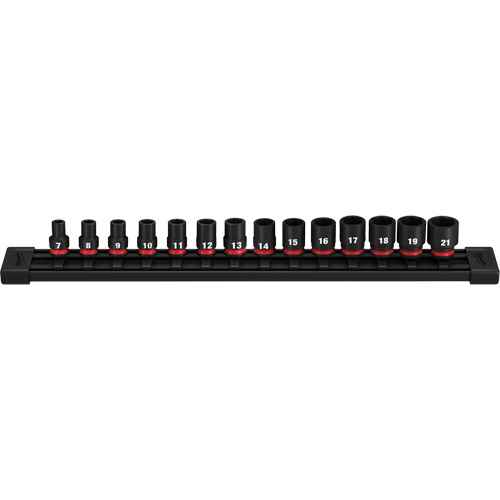 [UAK802] Jeu de douilles métriques à 6 pans Shockwave(MC) Impact Duty(MC) (UAK802)
