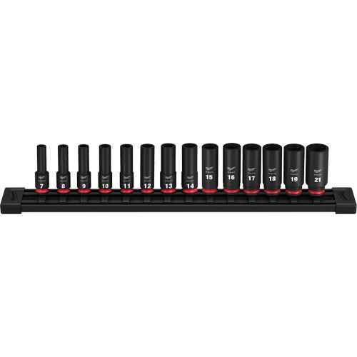 [UAK803] Jeu de douilles métriques à 6 pans Shockwave(MC) Impact Duty(MC) (UAK803)