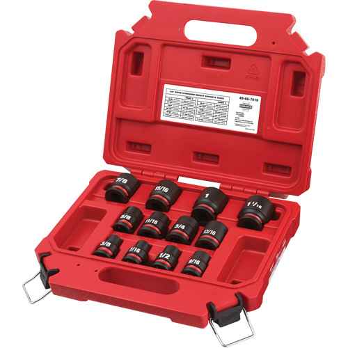 Shockwave™ Impact Duty™ SAE 6 Point Socket Set (UAK805)