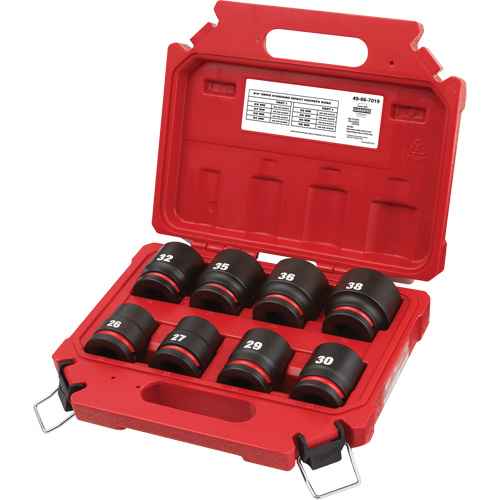 [UAK814] Jeu de douilles métriques à 6 pans Shockwave(MC) Impact Duty(MC) (UAK814)