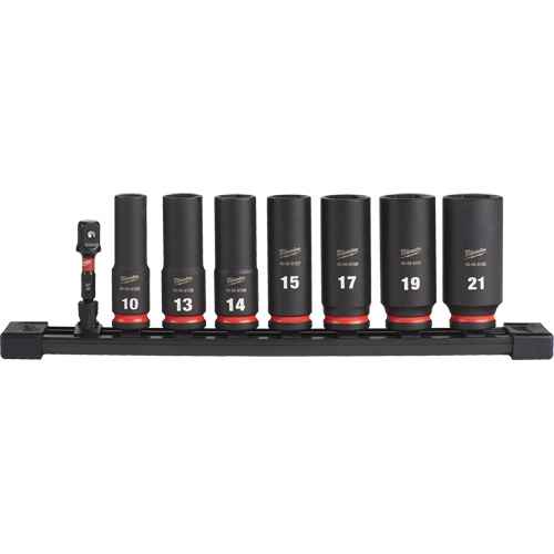 [UAK816] Jeu de douilles métriques à 6 pans Shockwave(MC) Impact Duty(MC) (UAK816)