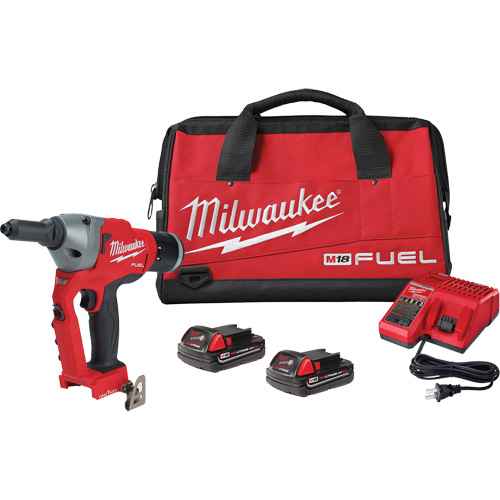 [UAK821] Trousse d’outil pour rivets aveugles 1/4" M18 Fuel(MC) avec One-Key(MC) (UAK821)