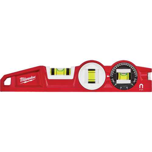[UAL995] Die Cast Torpedo Level with 360 Degree Locking Vial (UAL995)