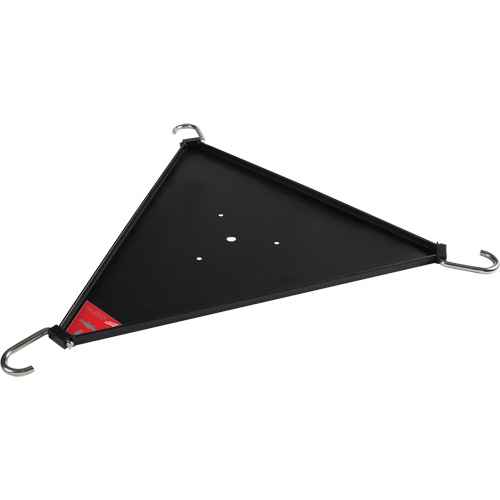 [UAU662] Tablette inférieure pour trépied de nivellement de 6 po avec étau à chaîne (UAU662)