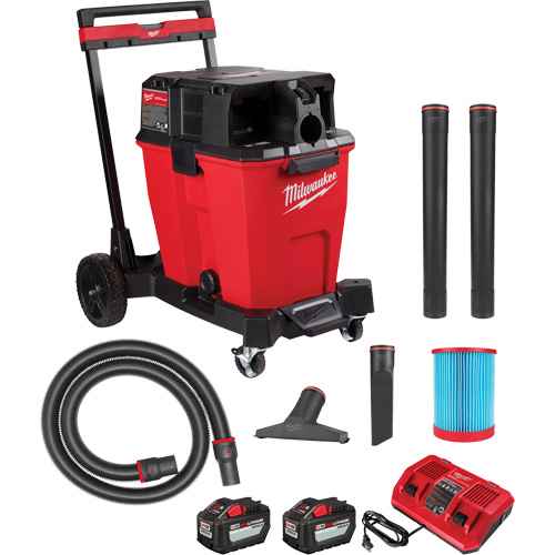 [UAV284] Aspirateur sec/humide sans fil à bloc-pile double M18 Fuel(MC) (UAV284)