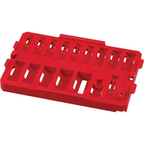 [UAV604] Organisateur amovible de 17 pièces pour les douilles de prise 3/8" Shockwave(MC) Impact Duty(MC) Packout(MC) (UAV604)