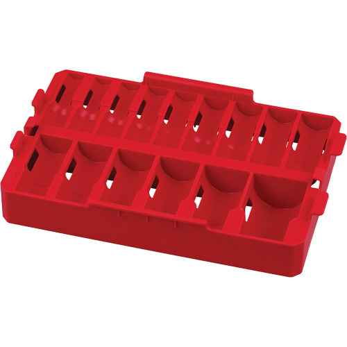 [UAV606] Organisateur amovible de 15 pièces pour les douilles de prise 1/2" Shockwave(MC) Impact Duty(MC) Packout(MC) (UAV606)
