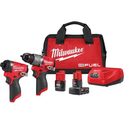 [UAV646] M12 FUEL™ 1/2" Drill Driver & 1/4" Hex Impact Driver Combo Kit (UAV646)