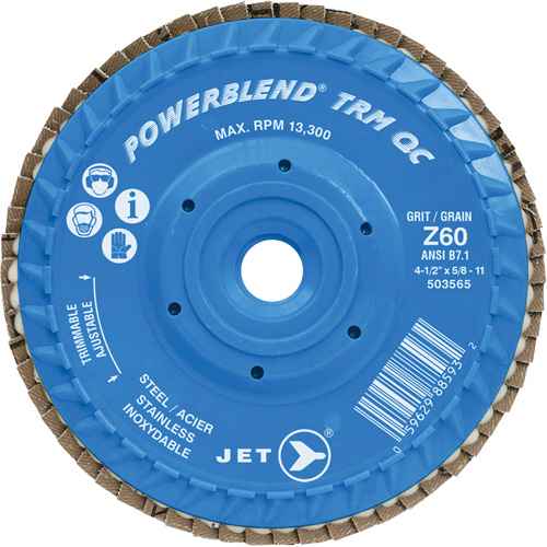 [UAV981] PowerBlend™ TRM QC Trimmable Flap Disc (UAV981)