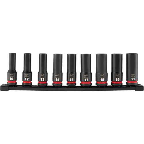 [UAW821] Jeu de douilles métriques à 6 pans Shockwave Impact Duty(MC) (UAW821)