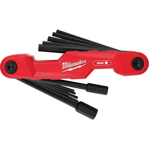 [UAW854] Electrician's SAE Folding Hex Key Set (UAW854)