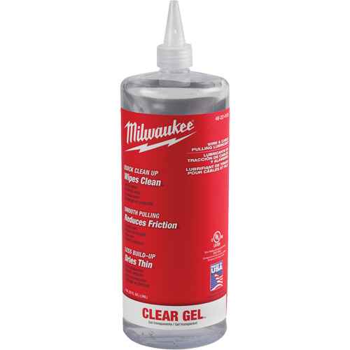 [UAW861] Gel lubrifiant transparent pour tirer les fils & câbles (UAW861)
