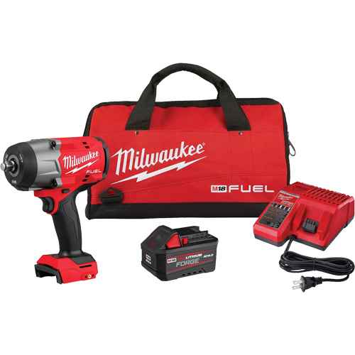 M18 Fuel™ High Torque Impact Wrench with Friction Ring RedLithium™ Forge™ Kit (UAX417)