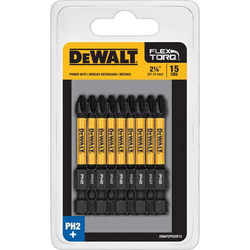 [UAX442] 15-Piece FLEXTORQ® Impact Screwdriving Bits (UAX442)