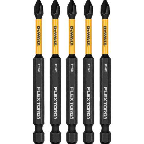 [UAX450] 5-Piece FLEXTORQ® Impact Screwdriving Bits (UAX450)