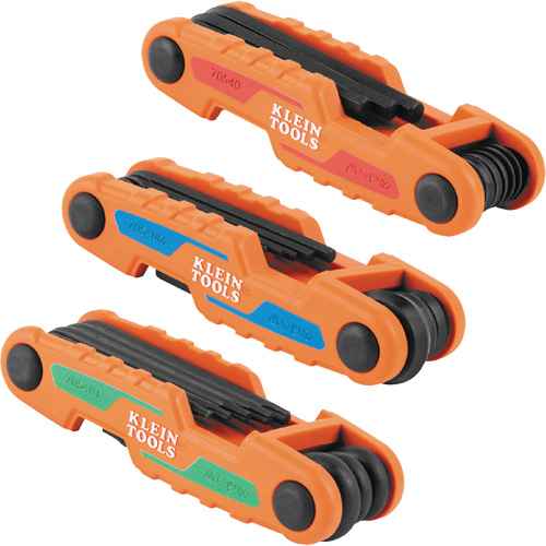 [UAX552] Compact Folding Hex Key Set (UAX552)
